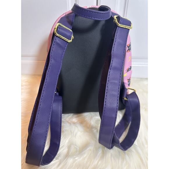 New: Sailor Moon Loungefly Luna Mini Backpack - Picture 5 of 9